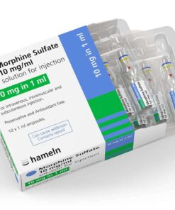 Alternative view of Morphine Sulfate Injection Solution